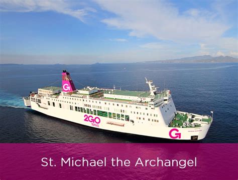 st michael the archangel 2go|2GO Travel St. Michael The Archangel Arriving in Dumaguete.